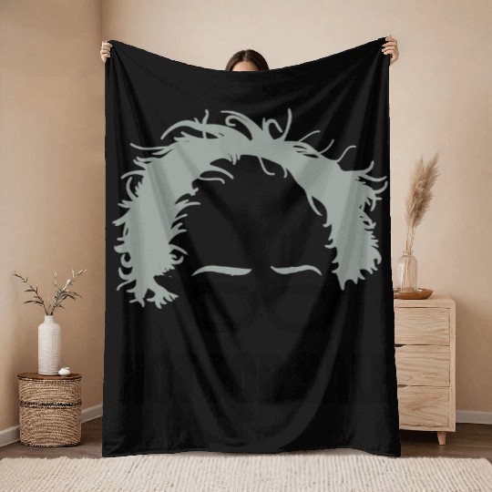 Bernie Sanders Not For Sale Throw Blankets