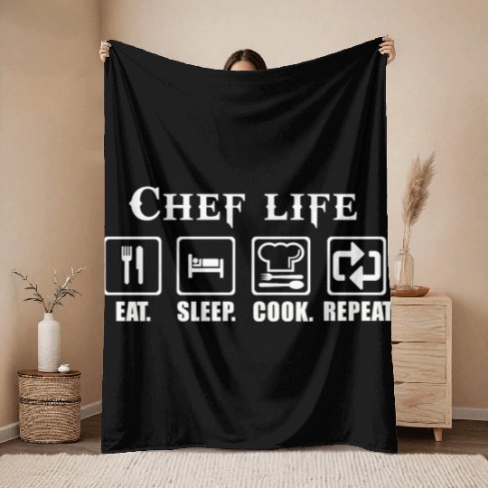 Chef pastry chef swedish chef chef muppets swedi Throw Blankets