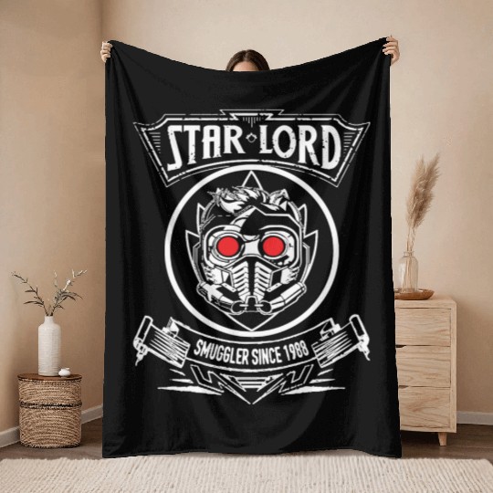 Peter Quill – Star Lord – Smuggler since 1988 Throw Blankets