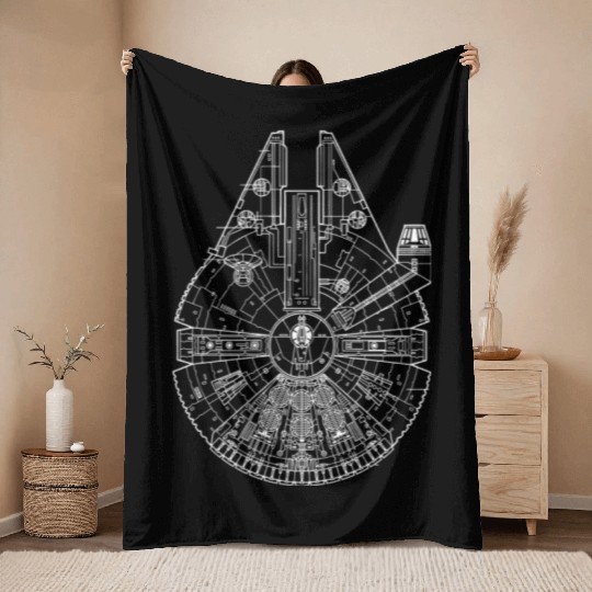 Star wars - Awesome Throw Blankets for Han solo fans
