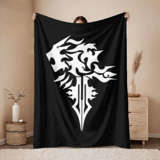 Final Fantasy 8 Squall Griever Throw Blankets