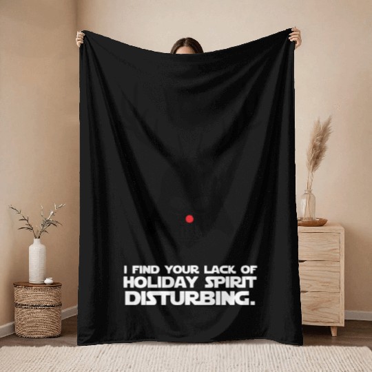 Star Wars Darth Vader Christmas Throw Blankets