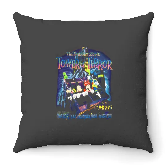 Disney The Twilight Zone Tower of Terror Throw Pillows, Twilight Zone