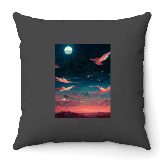 Discover Taylor version-Midnights Throw Pillows
