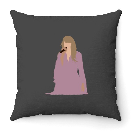 Eras-Tour-Folklore look Throw Pillows