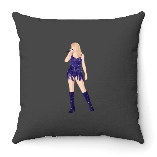 midnights eras tour v1 Throw Pillows