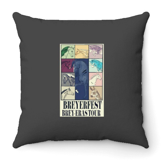 BREY ERAS TOUR Throw Pillows