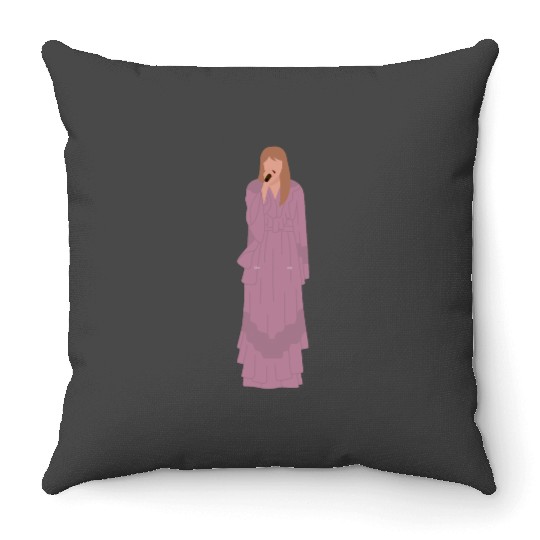 Eras Tour Folklore (Purple) Throw Pillows