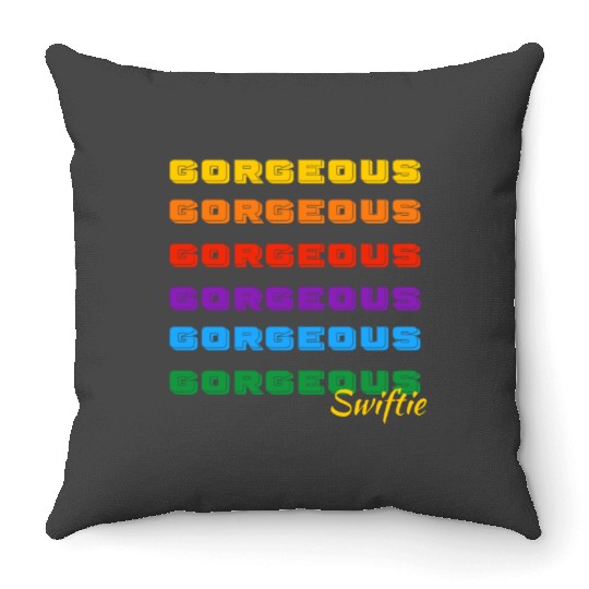 Discover Gorgeous Taylor version  (1) Throw Pillows