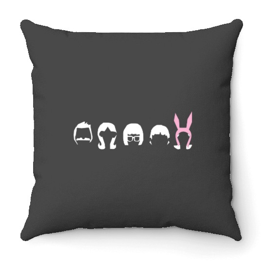 Bobs Burgers Throw Pillows