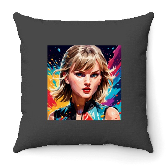 taylorsswift eras tour(1) Throw Pillows