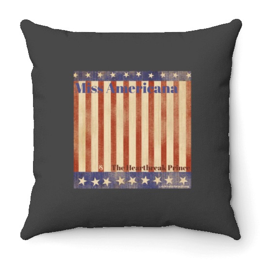 Taylorr Swift ts7 lover era song title movie documentary miss americana and the heartbreak prince fla Throw Pillows