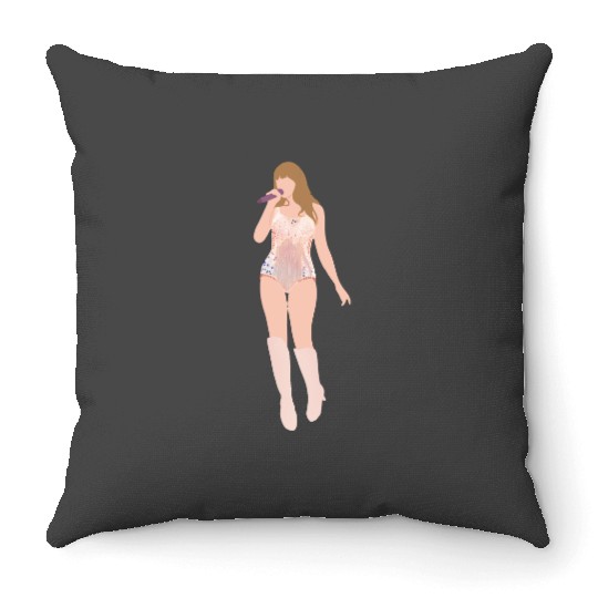Eras tour lover Throw Pillows