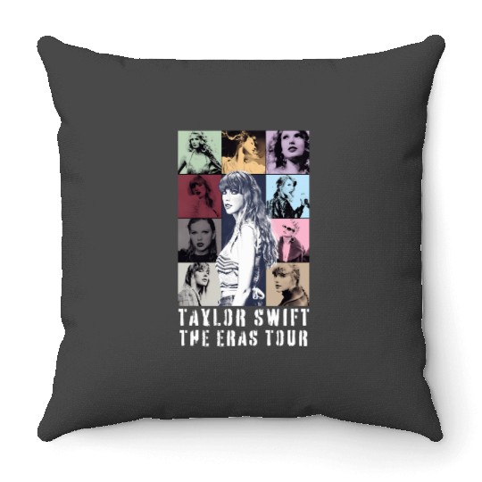 Ta'ylor Swift Eras Tour Throw Pillows