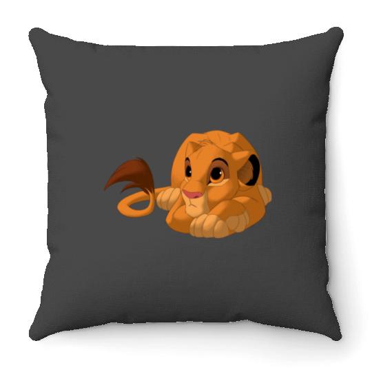lion disneyy park zoo rise of the teenage mutant ninja turtles lion Throw Pillows
