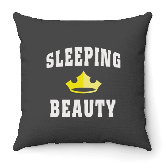 Buy Sleeping Beauty Tanktop, Pajama Set, Pants, Aurora, Disneyc princess, Holiday, Pajama Pants, Flannel Bottoms, sleeping beauty, pink pajamas Throw Pillows