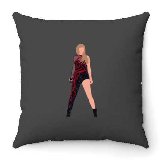 Eras Tour Night One Reputation Glendale Arizonna Throw Pillows