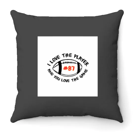 taylorr Swift Travis Kelce Chiefs 1989 Throw Pillows