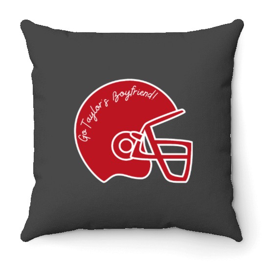 taylorr Swift, Travis Kelce Throw Pillows