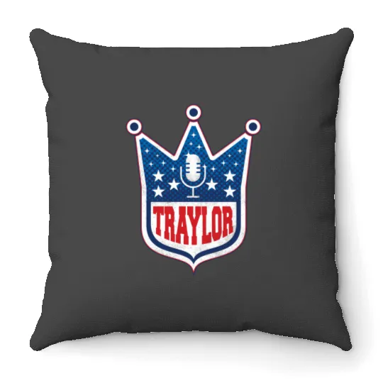 Traylor - taylorr Swift + Travis Kelce Throw Pillows
