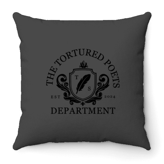 Discover The Tortured Poets Department The Eras Tour Throw Pillows