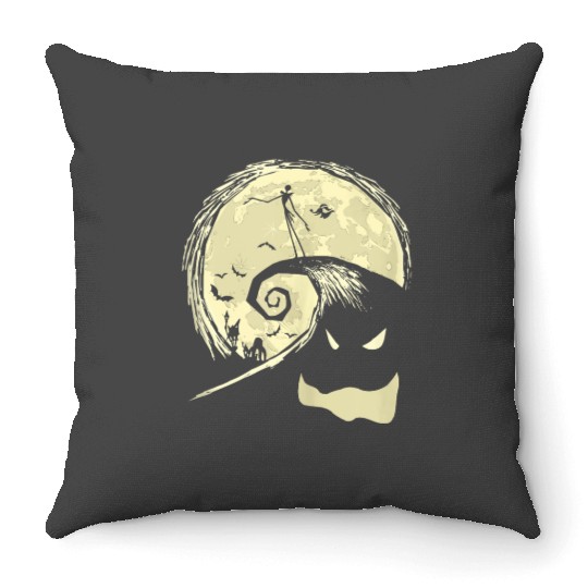 disneys The Nightmare Before Christmas Jack And Oogie Boogie Throw Pillows