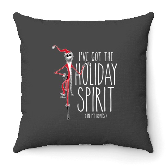 disneys The Nightmare Before Christmas Holiday Spirit Throw Pillows