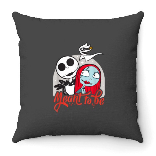 disneys The Nightmare Before Christmas Jack Sally Throw Pillows