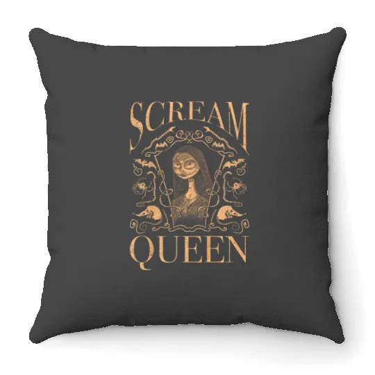 disneys The Nightmare Before Christmas Halloween Scream Queen Throw Pillows