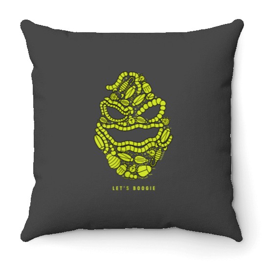 disneys The Nightmare Before Christmas Oogie Boogie Bugs Throw Pillows