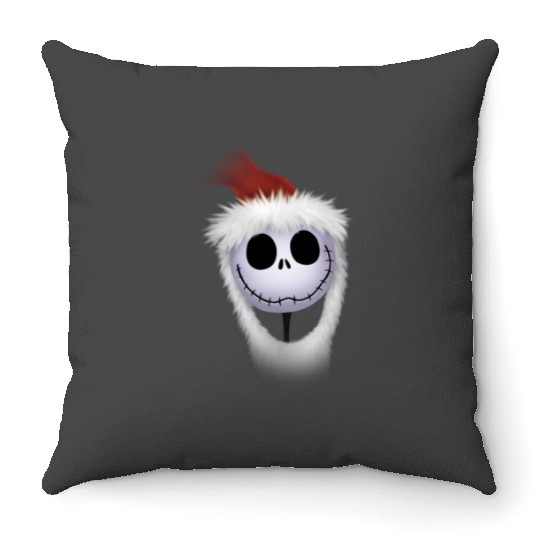 disneys Nightmare Before Christmas Jack Santa T Throw Pillows