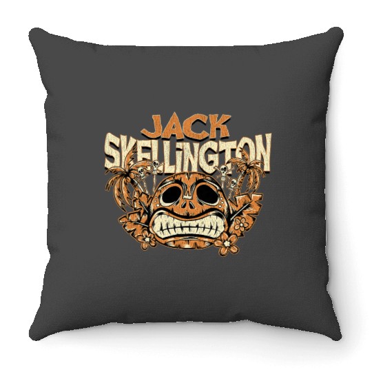 disneys The Nightmare Before Christmas Jack Skellington Tiki Throw Pillows