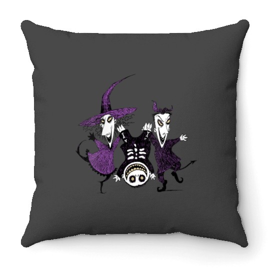 disneys Halloween Nightmare Before Christmas Trick Or Treat Throw Pillows