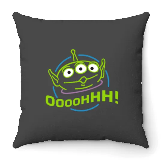 disneys pixars Toy Story Alien Throw Pillows