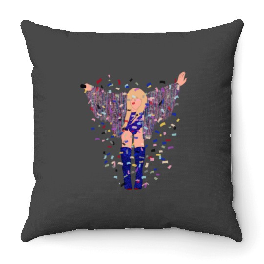 Eras Tour Multicolor Jacket iPhone Case Throw Pillows