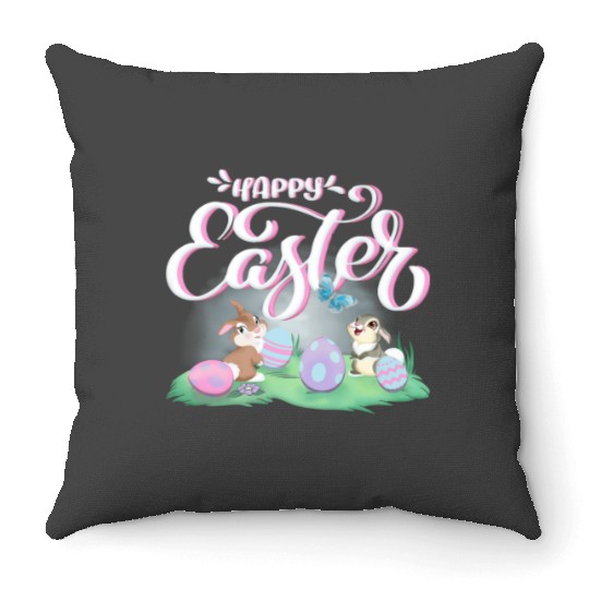 Disney Bambi Happy Easter Thumper Amp Miss Bunny Throw Pillows