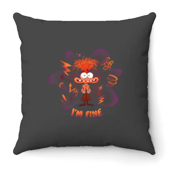 Disney and Pixar’s Inside Out 2 Emotions Anxiety Throw Pillows