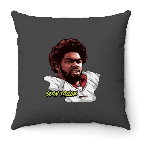 Discover sean Taylor 1 Throw Pillows