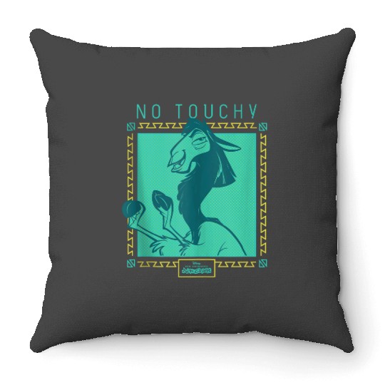 disneys The Emperor's New Groove Llama No Touchy Throw Pillows