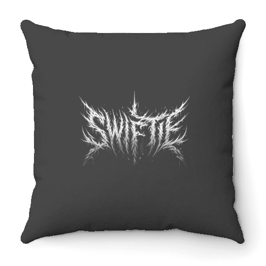 Discover Taylor version extreme parody design Taylor fun swift alternative white 1 Throw Pillows