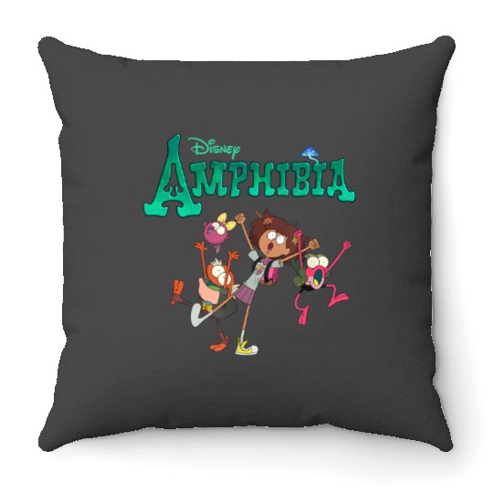 Disney Channel Amphibia Throw Pillows