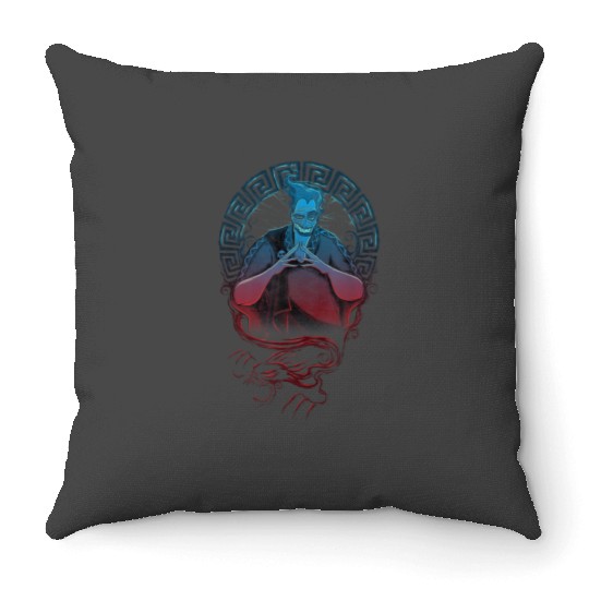 Disney Hercules Hades Geometric Framed Portrait Throw Pillows