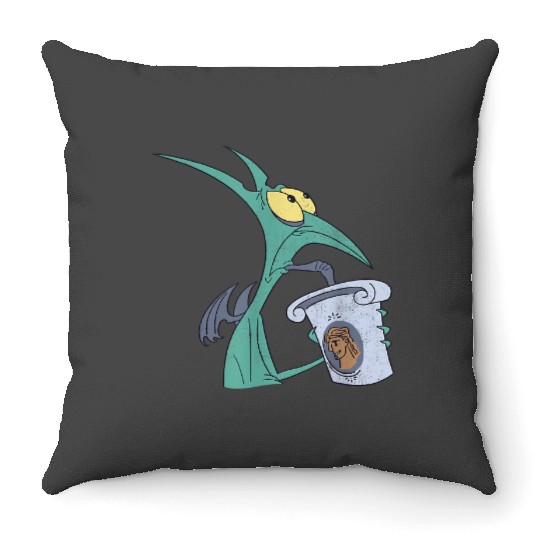 Disney Hercules I Am Panic Distressed Big Chest Throw Pillows