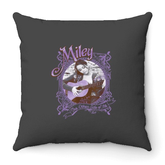 Disney Hannah Montana Miley The Other Side Of Me Throw Pillows
