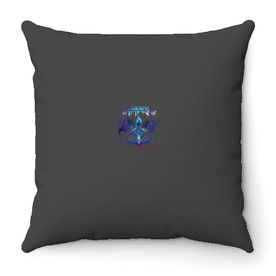 Disney Villains Hades Rock Portrait Throw Pillows