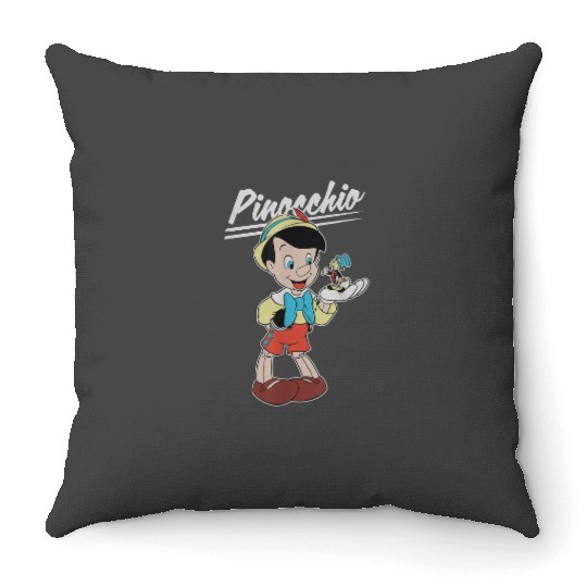 Disney Pinocchio and Jiminy Cricket Throw Pillows