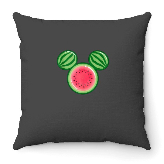 Disney Mickey Friends Mickey Watermelon Ears Throw Pillows