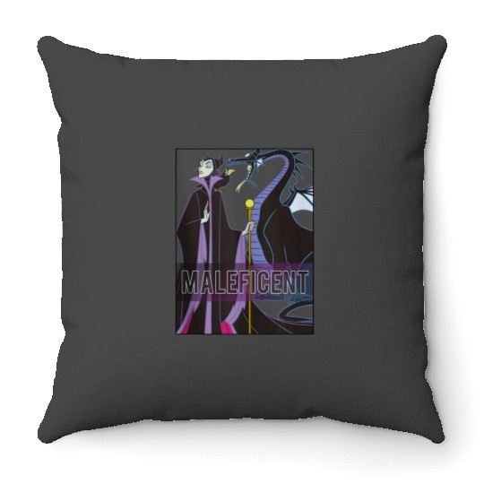 Disney Villains Classic Maleficent Panel Throw Pillows