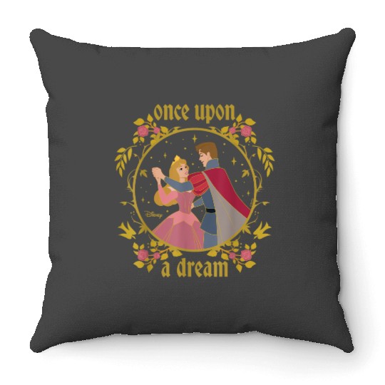 Disney Princess - Sleeping Beauty Aurora Once Upon A Dream gifts  Throw Pillows