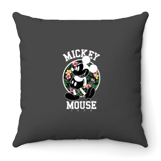 Disney Mickey Mouse Tropical Throw Pillows